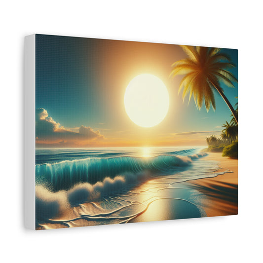 Canvas Print - A Tropical Getaway