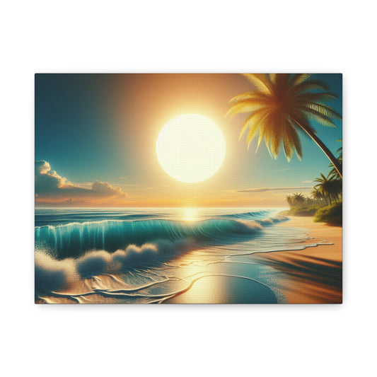 Canvas Print - A Tropical Getaway